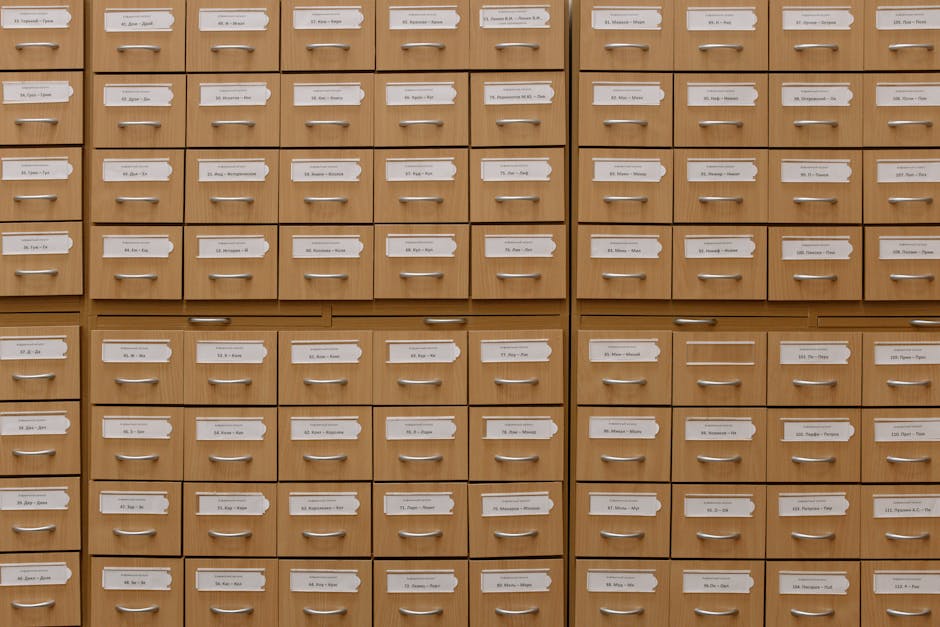 Close up of premium cabinet drawers and metal handles